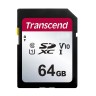 Карта памяти Transcend SDXC 64 ГБ Class 10, V10, R 100 МБ/с
