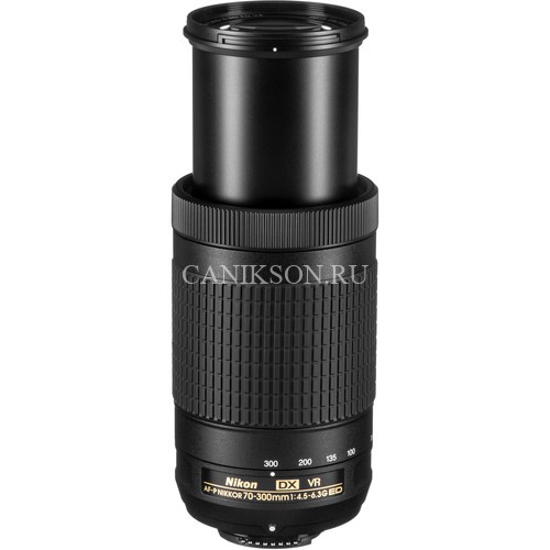 Объектив Nikon 70-300mm f/4.5-6.3G ED VR AF-P DX, черный